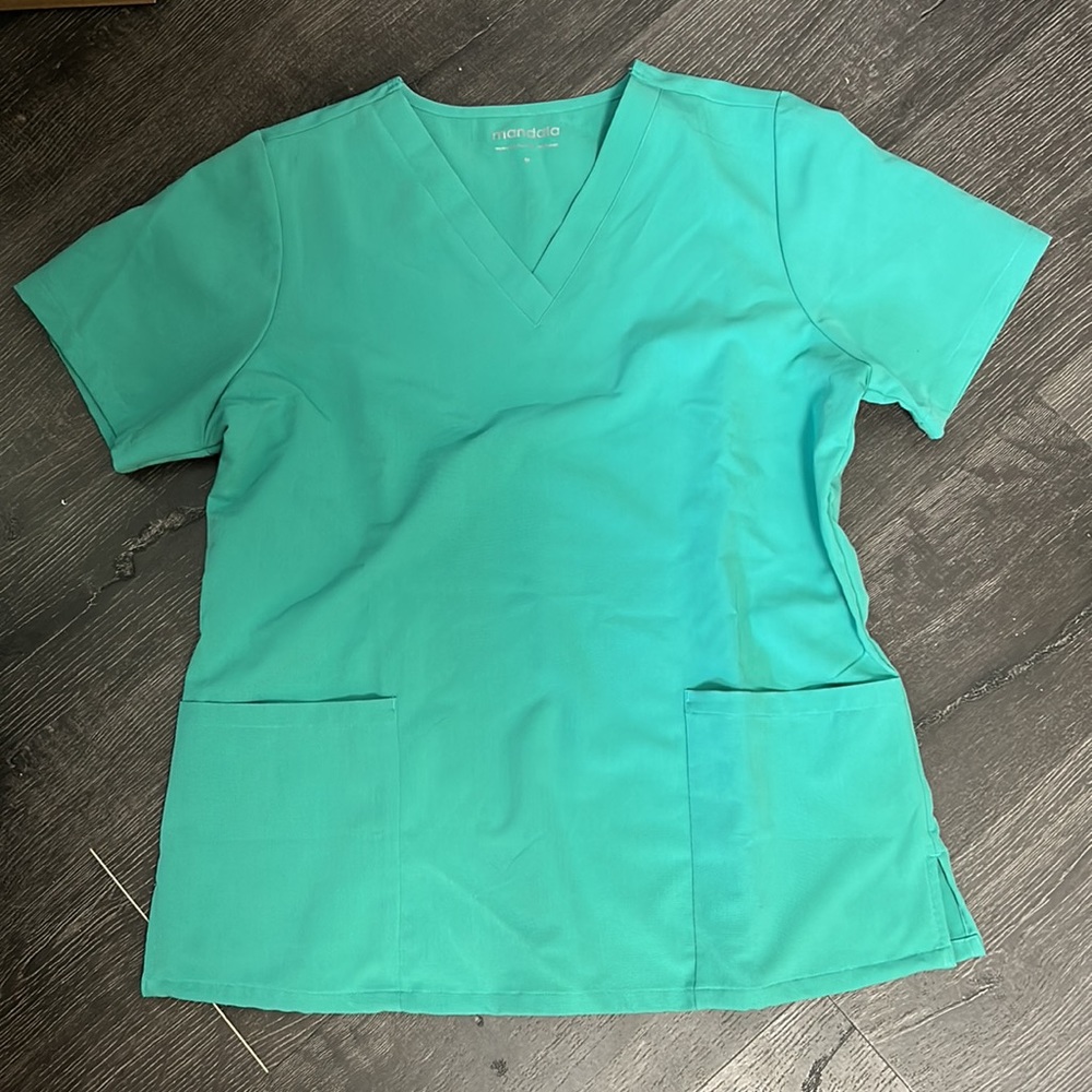 Mandala Scrub Top